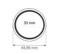 Kapsle Ultra Intercept na monety bulionowe fi. 33 mm - 10 szt. LEUCHTTURM