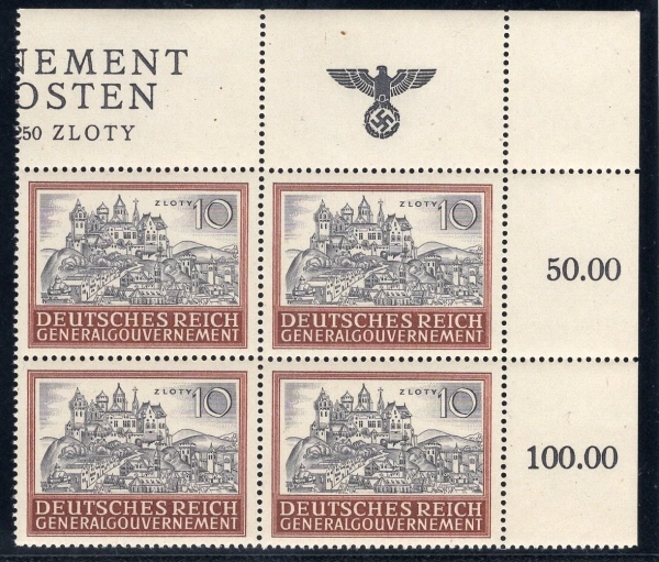 1943 Fi. GG 116 ** Zabytkowe budowle IV czwórka