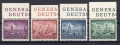 1942 Fi. GG 92 - 95 ** 600-lecie Lublina
