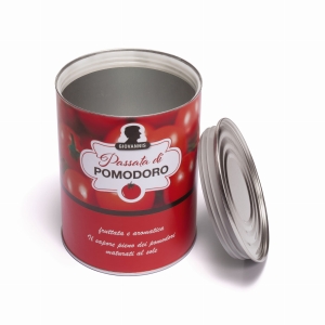 Skrytka - puszka pomidorów - Pomodoro - Leuchtturm