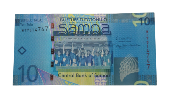 Banknot Wysypy Salomona 10 tala 2017