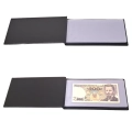 Klaser kieszonkowy Premium na 20 banknotów - czarny, wygodne przechowywanie