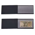 Klaser kieszonkowy na 20 banknotów - granatowy