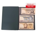 Klaser na 60 banknotów - zielony, z przekładkami