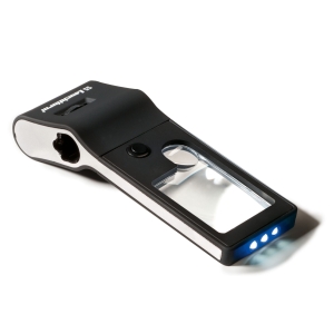 Lupa kieszonkowa  x 3 / x 10 + mikroskop x 15 LED UV - Leuchtturm - wielofunkcyjna